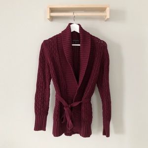 [2/$50] Banana Republic knit sweater, S Petite